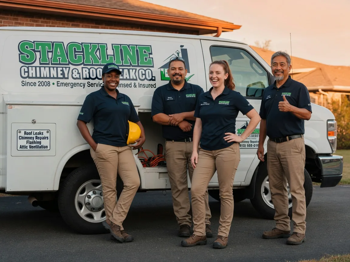 Chimney flashing repair company in Owen, WI